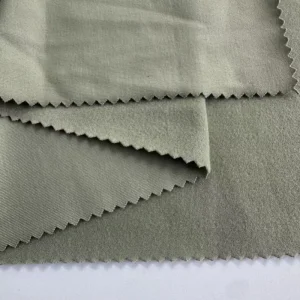 255GSM 88% Polyester 12% Span Knit Brushed Anti UV Breathable Stretch Twilled Satin Fabric for Apparel Blazer Suits & Sportswear
