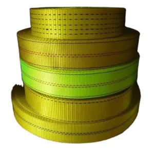 25mm 38mm Heavy Duty Cargo Lift Webbing Cargo Securing Webbing Sling