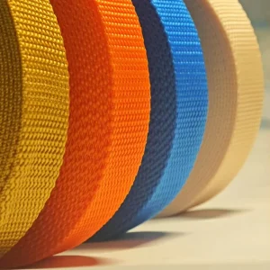 25mm Woven Polypropylene Webbing Eco-Friendly High Tenacity Good Color Fastness