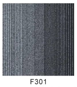 25x100cm Noise Reduction Carpet Tile PVC Back PET Anti Static Heavy Duty Factory Direct Corporate Reception Flooring