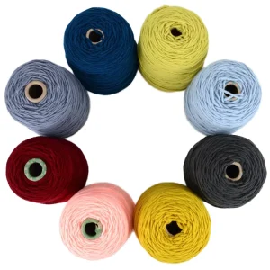 28 2NM 100% Acrylic Color Stock Yarn Soft Bulk Acrylic Cone Yarn For Sweater And Socks