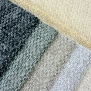 280GSM Heavy Chenille Fabric Woven Solid Upholstery Material Scratch Resistant for Pet Bed