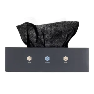 2921 New Arrival Quick Dry Lint Free Eco friendly Black 100% Bamboo Cotton Towel Tissue