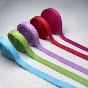 2984-12 Custom Brushed Elastic Band, Elastic Bra Strap Raw Material for Underwear Manufacturing