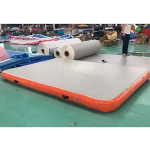 2m Thickness Inflatable Water Inflatable Block Tumble Air Track Tumbling Mat Mini Air Gymnastics Floor Inflatable Gym Mat