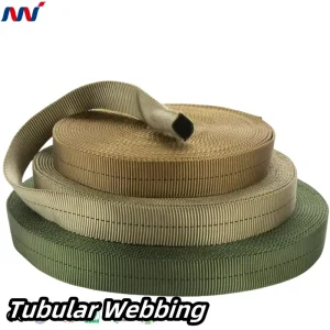 3 Inch Thick Heavy Duty Nylon Tubular Webbing Strap Waterproof High Strength Durable Flame Retardant Climbing Rescue Equipment