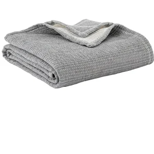 3-Layer Throw Ultra Soft Lightweight Modern Blanket Cotton-Like Feel All-Season Cozy Bed Cover Couch Bed Machine