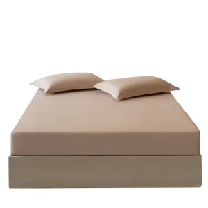 3 Piece 80S 400TC Cotton Sheets Set Cotton Queen Bedding Set Bedsheet Set Fitted Sheet Set