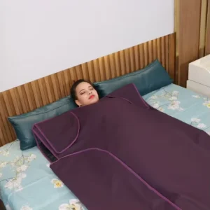 3 Zone Infrared Sauna Blanket for Body Thermal Sauna Blanket Waterproof Zipper Heating Body
