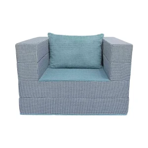 3 in 1 Woven Home Textile Folding Sofa Bed Memory Foam Washable Modern Design Free Pillow All Season Hotel Use