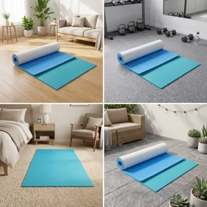 3 layer Eco Friendly Disposable Floor Protection Fleece Hotel Home Construction Use
