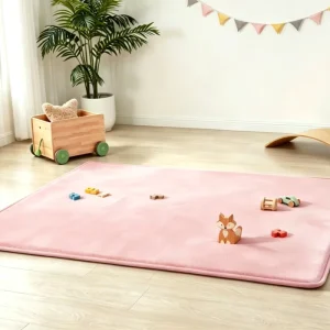 3.5cm Thick Memory Foam Soft Area Rug Polyester Living Room Bedroom Tatami Mat with Non Slip Backing Baby Play Mat