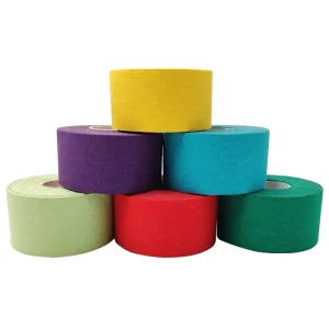 3.8cm*13.7m Athletic Sports Tape Multi Colors Cotton Breathable Athletic Tape For Exercise Long Lasting Sport Tape Roll