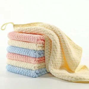 30*30cm Bamboo Bath Towel Sets Small Face Baby Bath Towel
