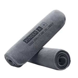 30*60cm Thicken High Quality Car Wash Without Marks Microfiber Double Sided Short Fleece Car Wash Towel Quick Dry Absorbent