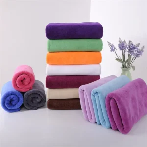 300 400gsm Thick Salon Face Hair Fitness Gym Workout Promotion Embroidered Laser Sublimation Microfiber Custom Print Sport Towel