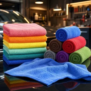 300GSM Microfiber Car Drying Towels Lint Free Scratch Free Ultra Absorbent Auto Cleaning Cloth