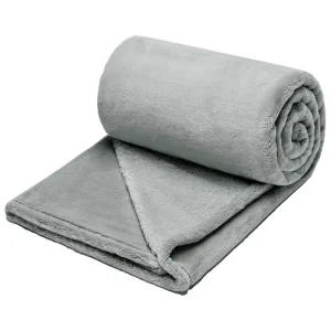 300GSM Soft Fleece Blanket King and Single Size Cozy Throw for Bed Sofa Travel Camping and Winter Parties