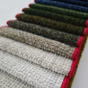 300GSM Woven Plain Fleece Fabric Soft Tear-Resistant Eco-Friendly Upholstery Textile for Sofa Furniture QW5127