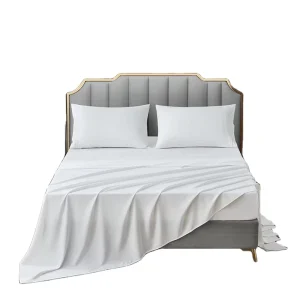 300TC 400 TC 100% Organic Bamboo Bed Sheets for Home Textile