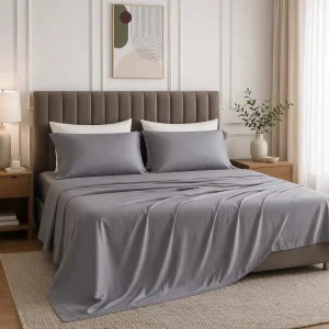 300tc Thread Count High Quality Bamboo Flat Sheet Bedding