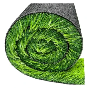 30mm Green Waterproof Artificial Grass Carpet 10mm-60mm Pile Height for Garden Landscaping and Soccer Outdoor Synthetic Turf