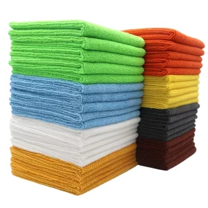 30x30cm 300gsm Microfiber Double Sided Eco Friendly Absorbent Quick Dry Scratch Free Super Strong Water Car Towels
