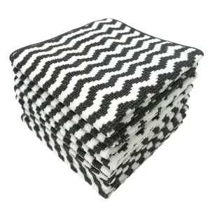 30x30cm Bamboo Charcoal Cleaning Cloth for Kitchen Dish Washing Grease Dusting Absorbent Drying Reusable Antibacterial