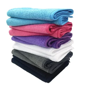 30x30cm Microfiber Kitchen Towel Bar Counter Absorbent Scratch free Towel Dish Polishing Rag Desktop Dust Removal Cleaning Cloth