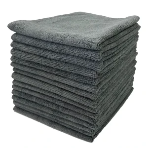 30x30cm Reusable Absorbent Car Wash Drying Towel Gray Dish Rags Microfiber Car Kitchen Towel Multipurpose Vehicle Cleaning Cloth