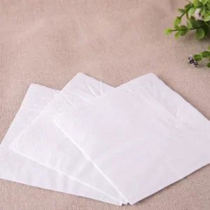 33*33 Commercial Paper Towel Factory 2Layer Square Napkins Thickened for Restaurants Stalls and Milk Tea Shops
