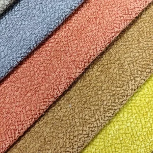330gsm Chenille Microfiber Fabric 100% Polyester Thermal Insulation Heavyweight Upholstery Material for Sofa Home Textile