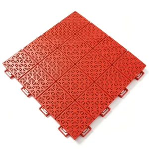 34*34cm PP Interlocking Floor Tiles Flexible Connection for Sports Courts & Kindergarten Play Areas