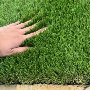 35mm 40mm Drainage Synthetic Turf Mats Artificial Green Grass Carpet for Outdoor Garden Backyard Restaurant