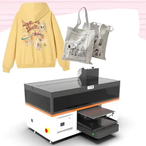 372*420mm Single Station DTG Textile Printing Machine Direct to Garment Inkjet DTG Printer