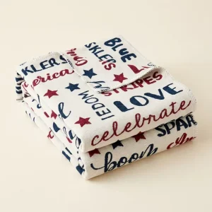 380GSM 50*60″ 100%Polyester Customized Pattern Designs and Colors Yarn dyed Woven Overlocked Edge Throw Blanket