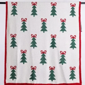 380g 30*40 Rectangular 100% Polyester Custom Size Decoration European and American Style Knitted Throw Blanket for Travel
