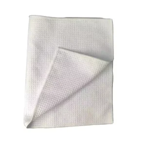 390GSM Sublimation Towel Fabric Waffle Weave Tea Towel Kitchen Blank Polyester Kitchen Towels for Sublimation