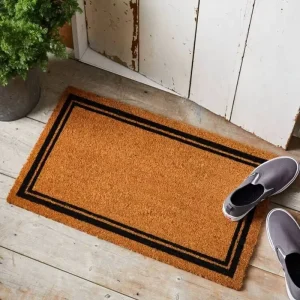 3D Carpets Pvc Coli Welcome Floor Mats Indoor Custom Plain Coir Door Mat for Home