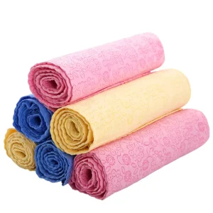 3D Home Kitchen Face Hair Super Absorbent Pva Cooling Shammy Quick Drying Cleaning Chamois Cloth Car Towels