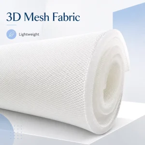 3D Mesh Fabric Breathable Polyester Air Mesh Spacer Fabric for Shoes Bags Mattress and Chair