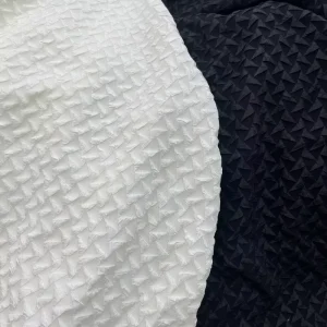 3D Triangle Jacquard Fabric for Womens Dresses Stage Costumes Kidswear and Bags