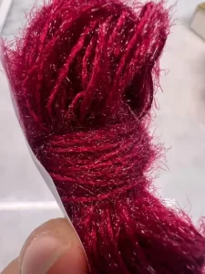 3cm 1 6.2Nm 100% Polyester Dyed Cat Hair Fancy Crochet Yarn like Feather Yarn Anti Bacteria High Tenacity Recyclable Knitting