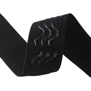3cm Silicone Anti Slip Tape China Low Price Printed Elastic Band Polyester Silicon Nylon Webbing for Pants