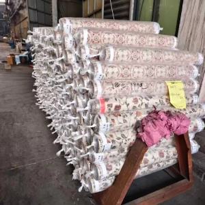 3d Flower Fabric Bedsheet Fabric 100% Polyester Microfiber Fabric Disperse Print Stock Fabric for Bedsheet