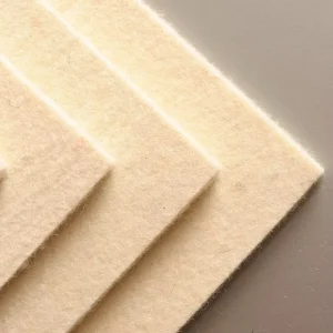 3mm 5mm 10mm SAE F 1 Press Polishing Woven Organic Breathable Plain Felt Sheet 100% Wool White Merino Wool for Car Hospital Use
