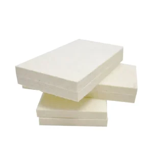 3mm 5mm 10mm Thick Nature White 100% Polyester Felt Fabric PE Coated Hard Breathable Eco-Friendly Nonwoven Bag Custom