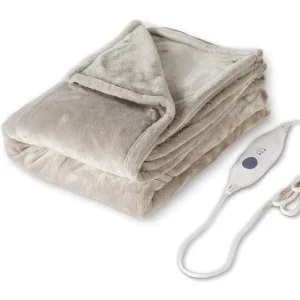 4 Hours Auto Off Washable Electric Blanket Queen Size Electric Blanket Heating Blanket