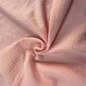 4 Layer Crepe Fabric Cotton Yarn Crepe Fabric 100% Pure Cotton Clothing Fabric Bedding Fabric