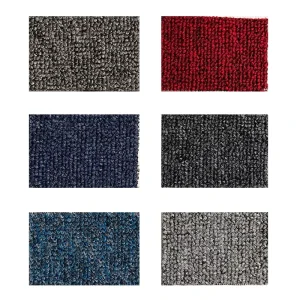 4 Meter Wide Dense Loop Pile Polypropylene Wear Resistant Wall to Wall Full Roll Carpet for Hotel Office Construction Decoration